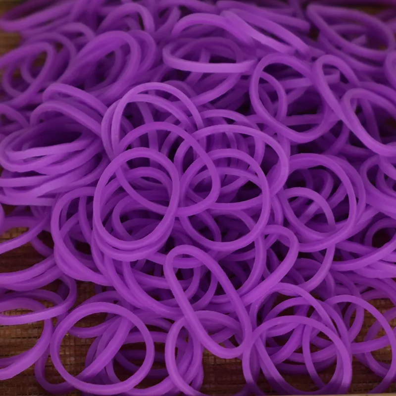 Diy toys rubber bands bracelet for kids or hair rubber loom bands