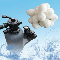 【ussw1】200G/300G/350G/500G/700G Fiber Ball Water Treatment Filter Media สระว่ายน้ำทำความสะอาด Cotton Ball