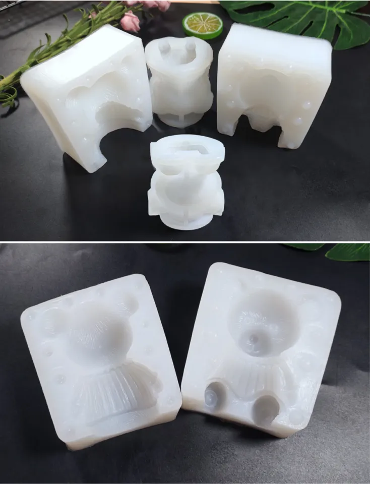 Ice Cube Mold Silicone Cute Animal Ice Cube Mold Abrasive 3d Ice