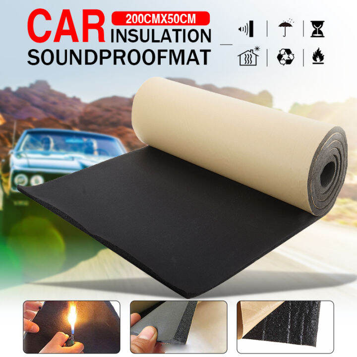 1Roll 200cmx50cm Car Home Soundproof Deadening Truck AntiNoise Sound