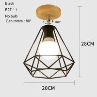 Modern Ceiling Lights Crystal Ceiling Lamp Nordic Plafonnier LED Vintage Light Fixtures For Living Room Bedroom Home Foyer E27