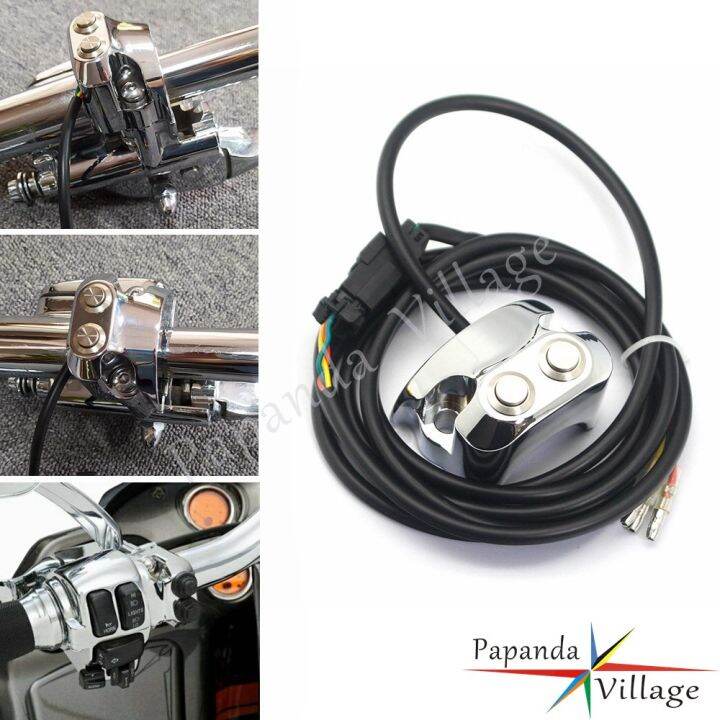 Air Ride Switch Controller for Harley VRod Dyna Sportster AERO Motorcycle CNC Handlebar Mount