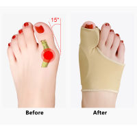 【omzmall】 4ชิ้นซิลิโคนคั่นนิ้วตัวแยกนิ้วเท้าหัวแม่เท้า Bunions Valgus Haluksy เครื่องแยกนิ้ว Haluksy สำหรับที่รองปุ่มหัวแม่เท้านิ้วเท้า