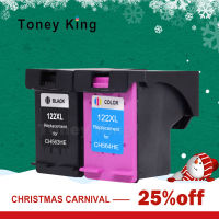 [BFDE]Toney King ที่รองรับตลับหมึก2ชิ้นสำหรับ HP 122 122XL CH562HE CH561HE สำหรับ DeskJet 1050 2050 2050S D1010 1510