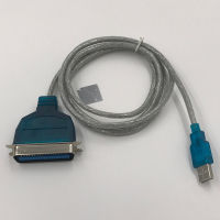 [BFDE]สายเคเบิลพิมพ์ลาย USB2.0ตัวผู้กับตัวเมียสายพอร์ตขนาน1284 36ขาตัวปรับเครื่องพิมพ์ตัวแปลง USB USB DB36 CN36 1.5ม. 1ชิ้น