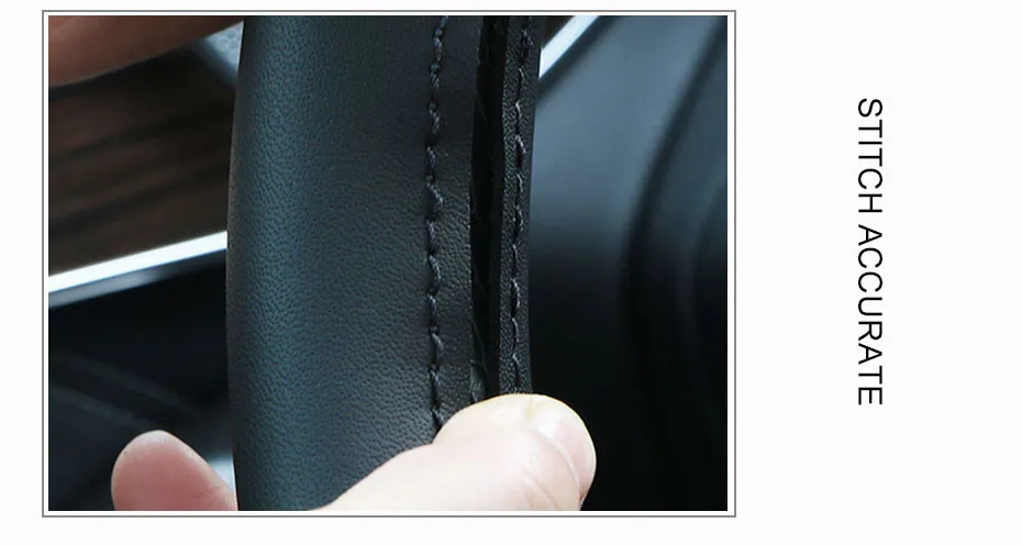 Customize DIY Car Steering Wheel Cover For Toyota Land Cruiser