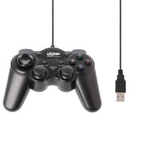 [UYGC]USB 2.0จอยเกมเล่นเกมจอยสติ๊กจอยควบคุมเกมมีสายแล็ปท็อปสำหรับคอมพิวเตอร์พีซี