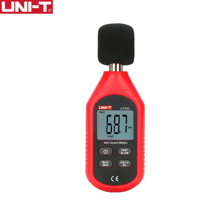 Dụng Cụ Đo Tiếng Ồn UT353 Máy Đo Db Máy Đo Mức Âm Thanh Mini 30 ~ 130Db Máy Đo Decibel