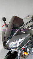 【JUMA】 ใหม่สำหรับยามาฮ่า FZ6 S2 2003-2008 2004 2005 2006 2007มอเตอร์ไซค์/กระจกกันลมสำหรับรถมอเตอร์ไซค์/กระจกบังลมคุณภาพสูงควัน