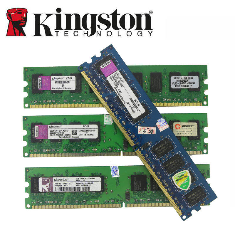 หน่วยความจำคอมพิวเตอร์ Ram Memoria โมดูลคอมพิวเตอร์เดสก์ท็อป2gb Pc2 Ddr2 2r8 Pc2 6400u