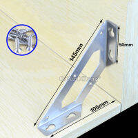 [iesx]คุณภาพสูงสแตนเลสสามเหลี่ยมอเนกประสงค์4ชิ้นตัวยึดรองรับเบรซเข้ามุมด้วยสกรูตัวเชื่อมต่อเฟอร์นิเจอร์ตัว