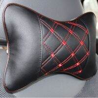 [AEND] ที่พิงศีรษะเบาะรถความปลอดภัยอัตโนมัติ PU &amp; Cloth Bantal Sandaran Leher หมอนคอรถอเนกประสงค์จัดส่งของร้อน