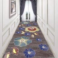 European Style Long Carpet for Stairway Corridor Hallway Carpets Nordic Home Hotel Runners Rug Party Wedding Area Rugs Customize