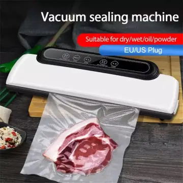 Food Vacuum Sealer Machine Food Plastic Bag Sealer Film Sealer EU Plug  Vacuum Packer With 10pcs Food Vacuum Bags Kichen Tools