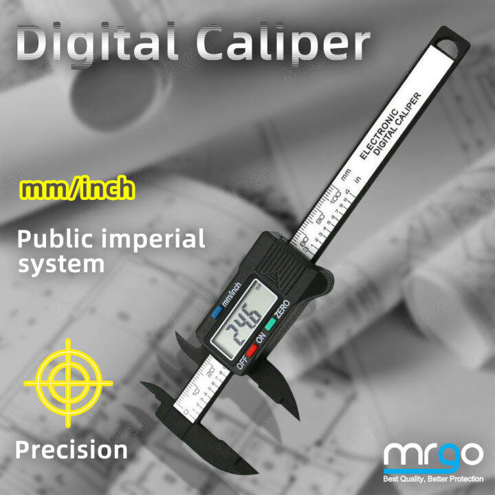 Calibre Digital Caliper Vernier Tools ไม้บรรทัด Pachometer Digital
