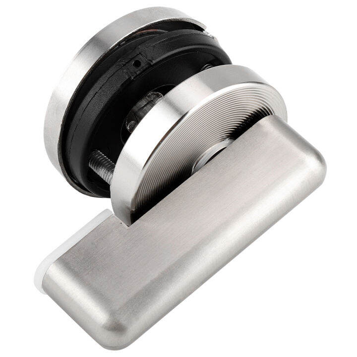 [Free ship]Aluminum Alloy Door Latch Toilet Shower Cubicles Silver Gate
