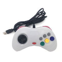 [UYGC]จอยเกมยูเอสบี6ปุ่มจอยเกมสำหรับที่ใส่จอยสติ๊กสำหรับเล่นเกม USB SEGA สำหรับ PC MAC Mega Drive Gamepads