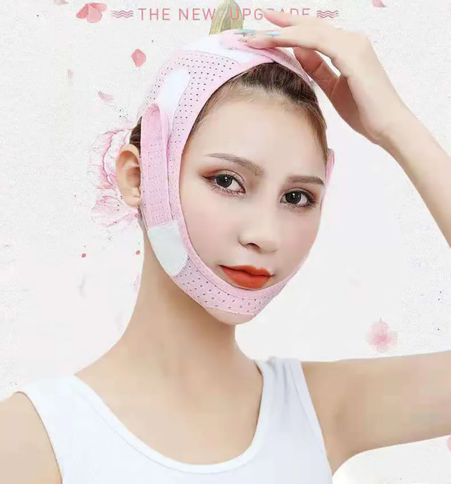 Elastic Face Slimming Bandage V Line Face Shaper Women Chin Cheek Lift Up  Belt Facial Massage Strap Face Skin Care Beauty Tools