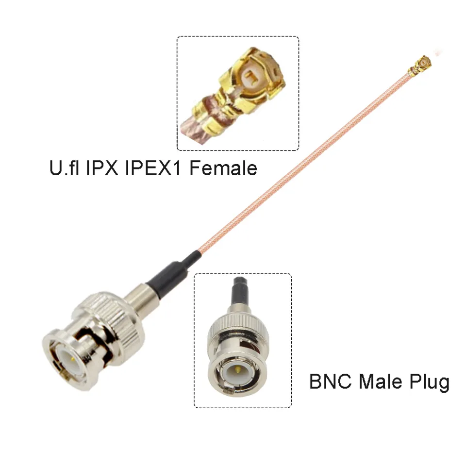 10Pcs 25CM Extension Cord U.FL IPX to RP-SMA Female Connector