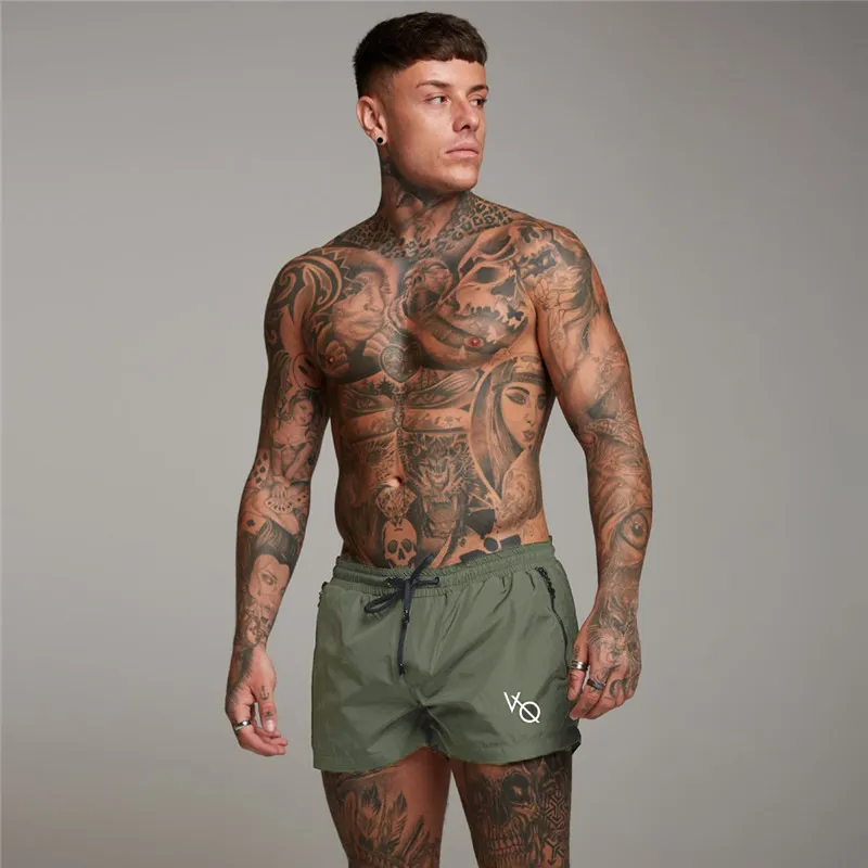 men's athletic shorts above the knee