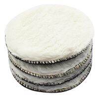 【ussw1】20Pcs 125Mm แผ่นขัดรถ5นิ้ว Polish Waxing Pads Fiber Polisher Bonnet Car Paint Care