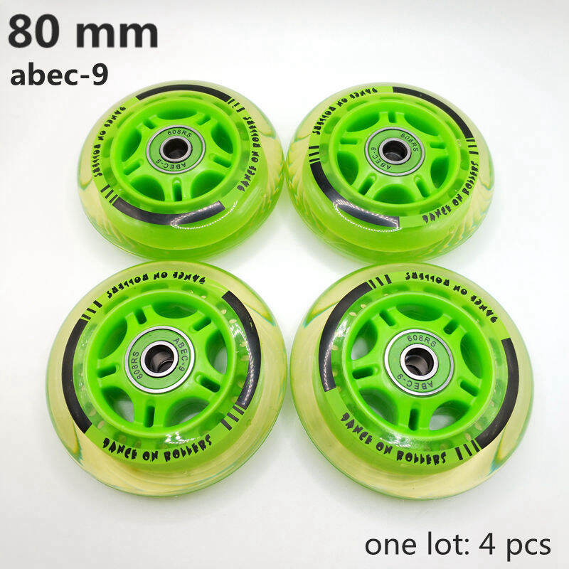 Free shipping roller skate wheel skate wheel 76 mm 80 mm black color