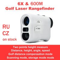 [Antushop] กล้องโทรทรรศน์ตาเดียว800M เลเซอร์กอล์ฟ Rangefinder 6X สำหรับเครื่องมือวัดสแกนมุมสูงความเร็วเครื่องวัดเมตรเลเซอร์ล่าสัตว์