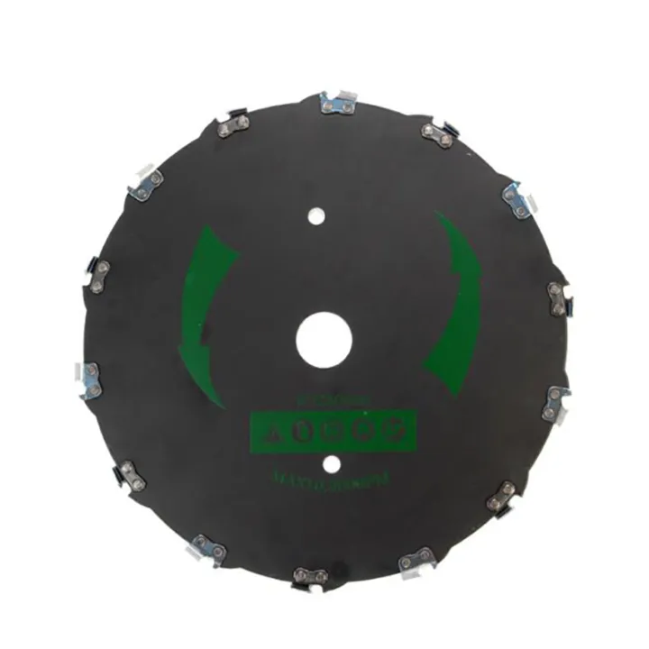 9 Inch 14/20 Teeth Lawn Mower Chain Saw Blade, Round Shaped Chainsaw
