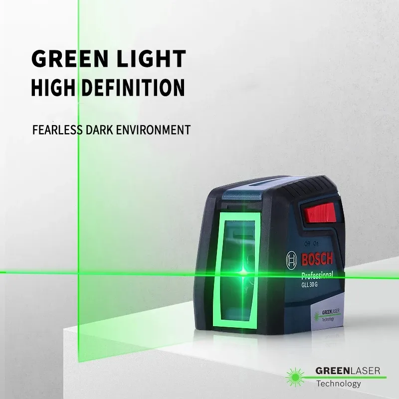 Bosch Laser Level GLL3-60XG 360 Degree High Precision Green Light Level 12  Line Laser Level