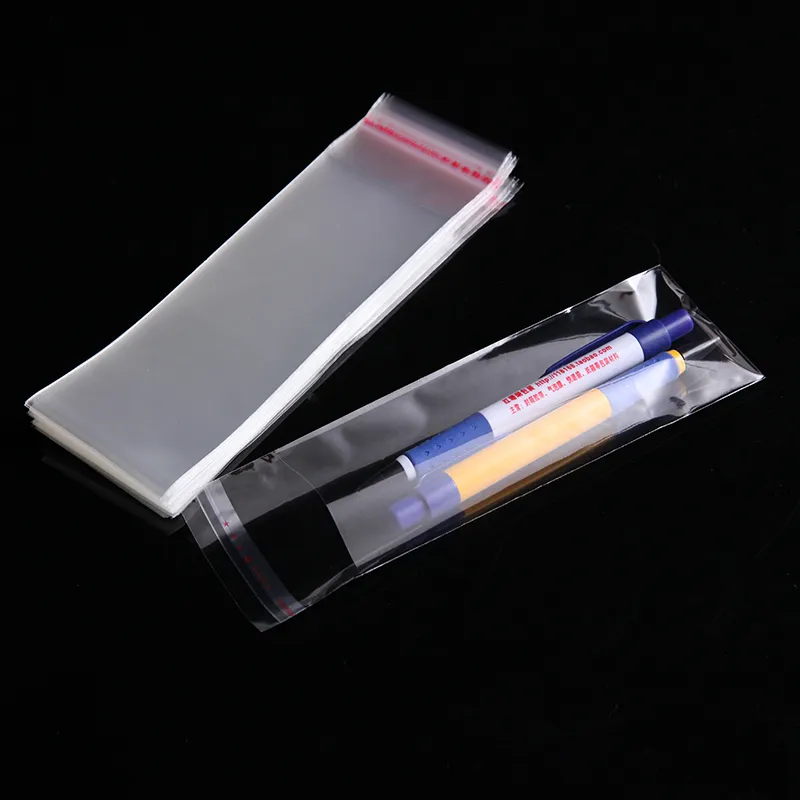 Clear Self Adhesive Cellophane Bag Self Sealing OPP Plastic Packaging Bag  For Candy Cookie Toy Packing Resealable Party Gift Bag