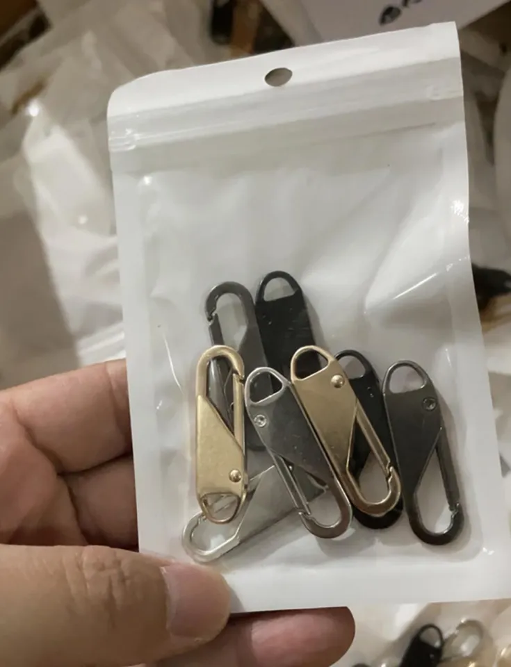 Zipper Slider Puller Instant Zipper Repair Kit Replacement for Broken  Buckle Travel Bag Suitcase Zipper Head DIY Sewing Craft