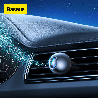 ที่วางน้ำหอมรถยนต์น้ำหอมปรับอากาศในรถยนต์จาก Baseus ที่วางช่องระบายอากาศรถปรับอากาศแบบปรับตัวกระจายน้ำมันหอมระเหยใช้ในรถได้
