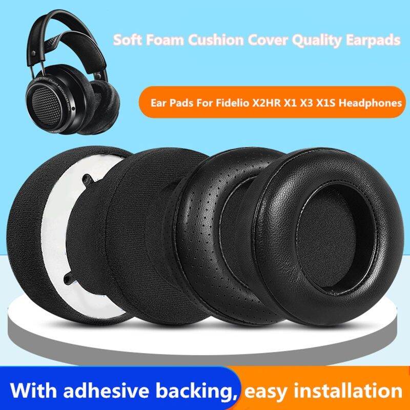 Replacement Leather Protein skin Sheepskin Ear Covers Ear Pads for