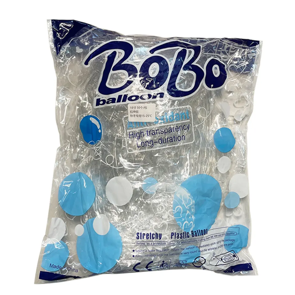 5-20pcs 9.5cm Wide Neck Bobo Balloons Clear Bubble Ballon Transparent  Balloon for Stuffing Toys 24inch Vacuum Cleaners Accessories