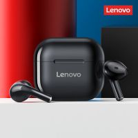 [RFDS]Lenovo LP40หูฟังไร้สาย TWS หูฟังบลูทูธ5.0,หูฟังคู่ลดเสียงสเตอริโอเบสหูฟังควบคุมแบบสัมผัส