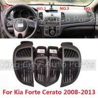 [unhm]CAPQX คุณภาพระดับพรีเมียมคอนโซลภายในรถ Kia Forte Cerato 08-13,ระบายอากาศเครื่องปรับอากาศคอนโซลภายในเครื่องปรับอากาศด้านใน