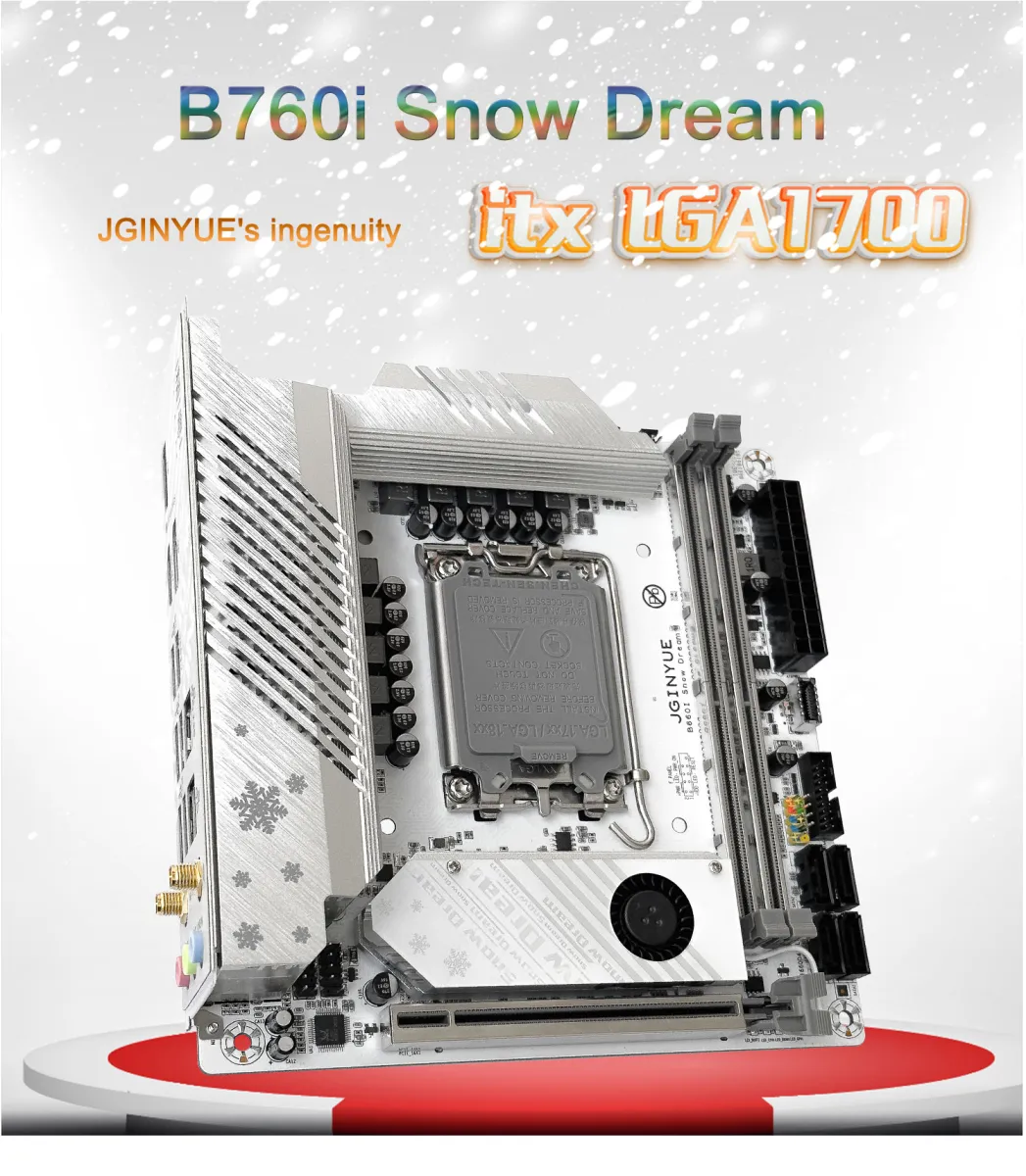 B760i Motherboard LGA 1700 Intel Core DDR4 3200mhz RAM Latest mini itx B760i-Snow Dream | Lazada PH