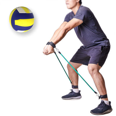 [Antushop][เรือฟรี] ยางรัดฝึกความแข็งแรงเด้งวอลเลย์บอลเทนนิสที่มัดหนังยางเชือกยางรัดฝึกความคล่องตัวอุปกรณ์ออกกำลังกาย
