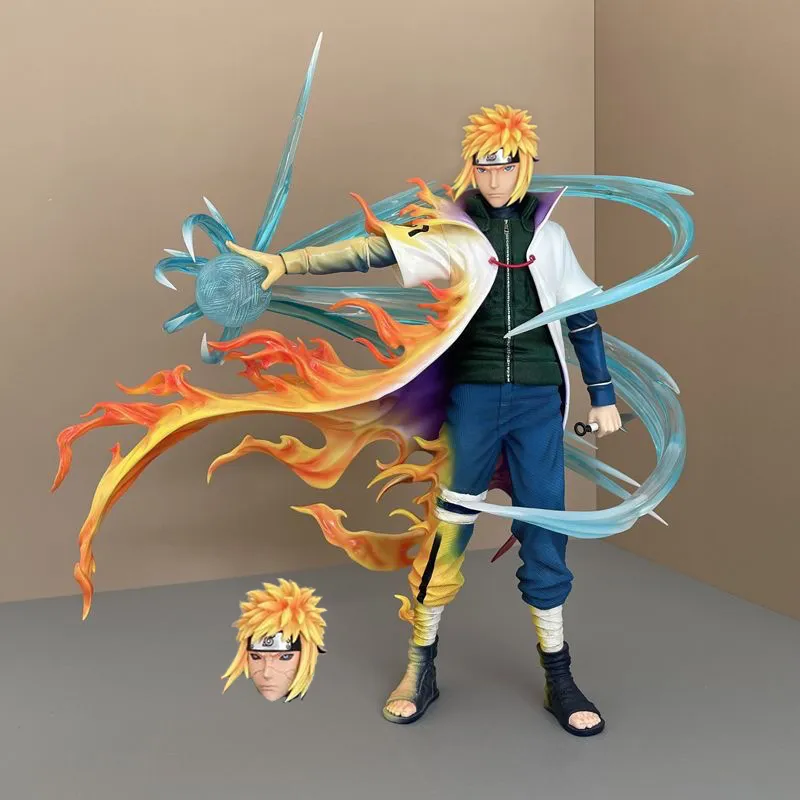 Nova 2 Pçs/lote Filho Pai Anime Figura NARUTO Minato Naruto Obito NARUTO  Namikaze Minato Kakashi