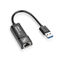 【 Shishi14】ตัวแปลงการ์ดเน็ตเวิร์กแบบพกพา USB3.0เป็น RJ45อะแดปเตอร์การ์ดเน็ตเวิร์กการ์ดเครือข่าย Gigabit อะแดปเตอร์สำหรับแล็ปท็อปแฟลชไดรฟ์สองหัวความเร็วสูงสูง