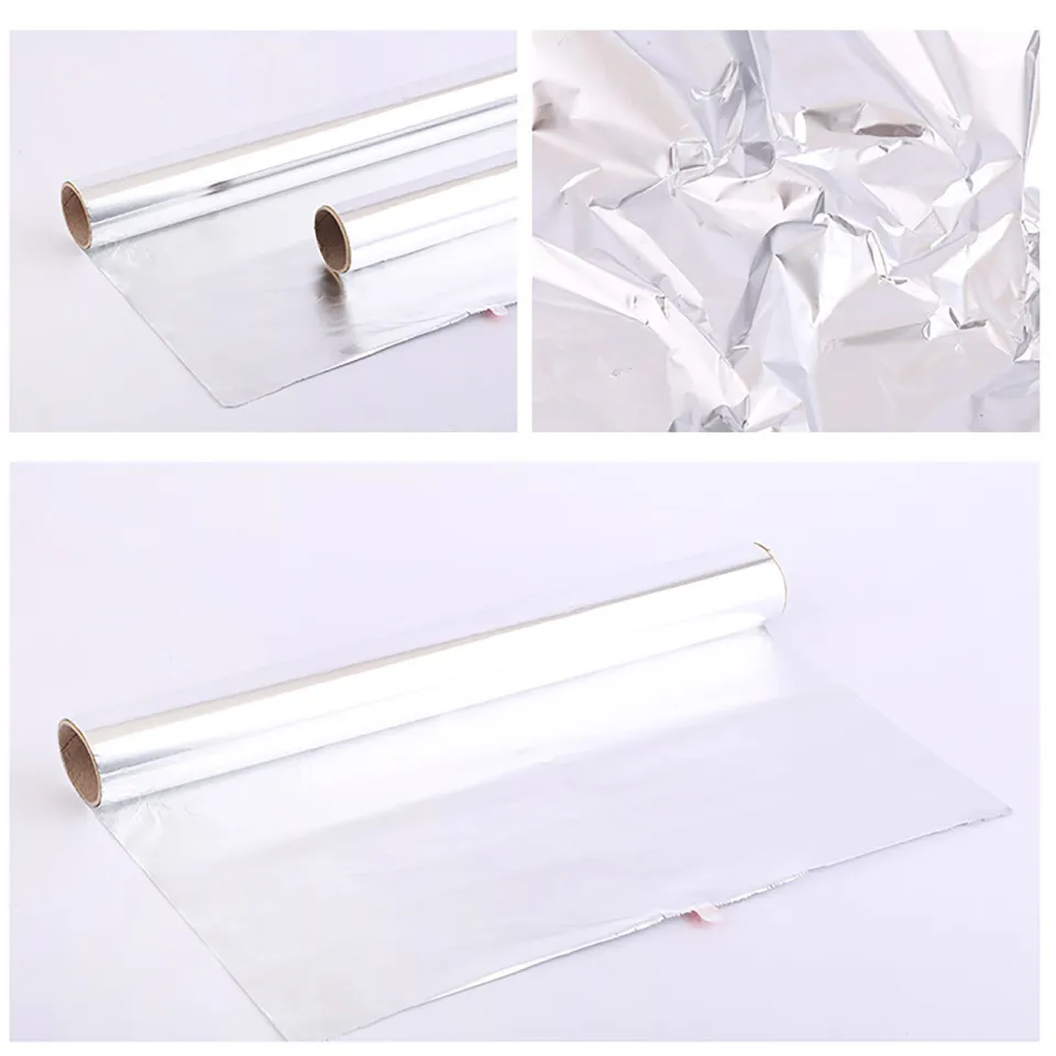 Thick Heavy Duty Aluminum Foil Baking Tin Foil Rolls Food Safe BBQ Wrap  Barbecue Fried Chicken