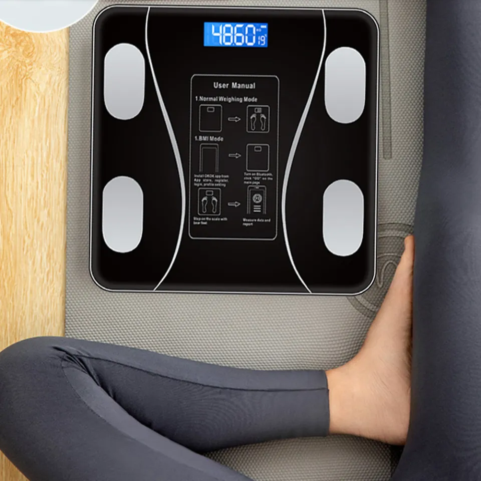 Weighing Scale Bluetooth Body Fat Escamas Smart Electronic BMI