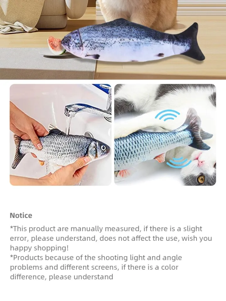 Cat Dog Toy Fish USB Charging Electric Floppy Simulation Fish Interactive  Training Teeth Grinding Pet Chew Toys - AliExpress