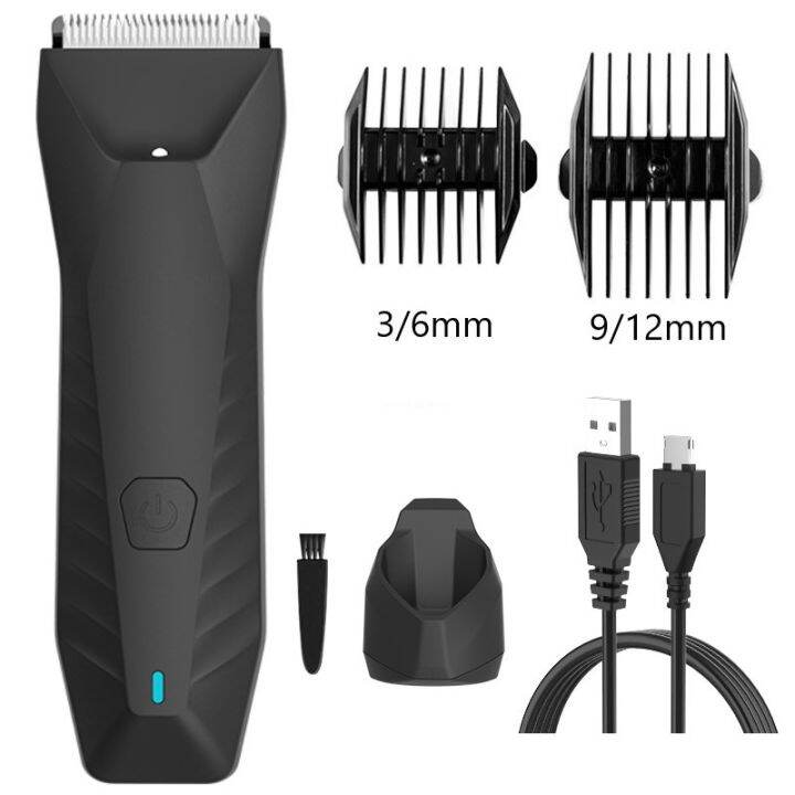 zzooi-electric-body-trimmer-shaver-for-men-groin-hair-removal-ipx7-waterproof-clippers-rechargeable-male-epilator-private-part-razor