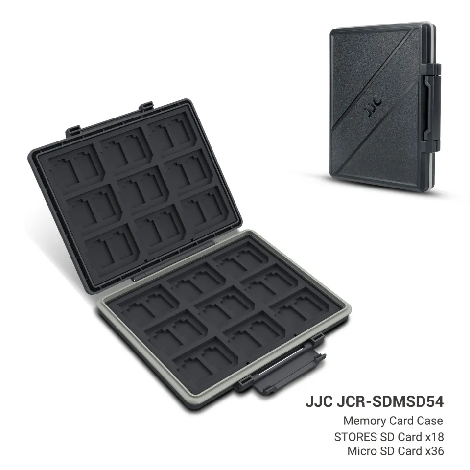 JJC Ultra-thin Micro SD Card Holder Wallet Memory Card Case