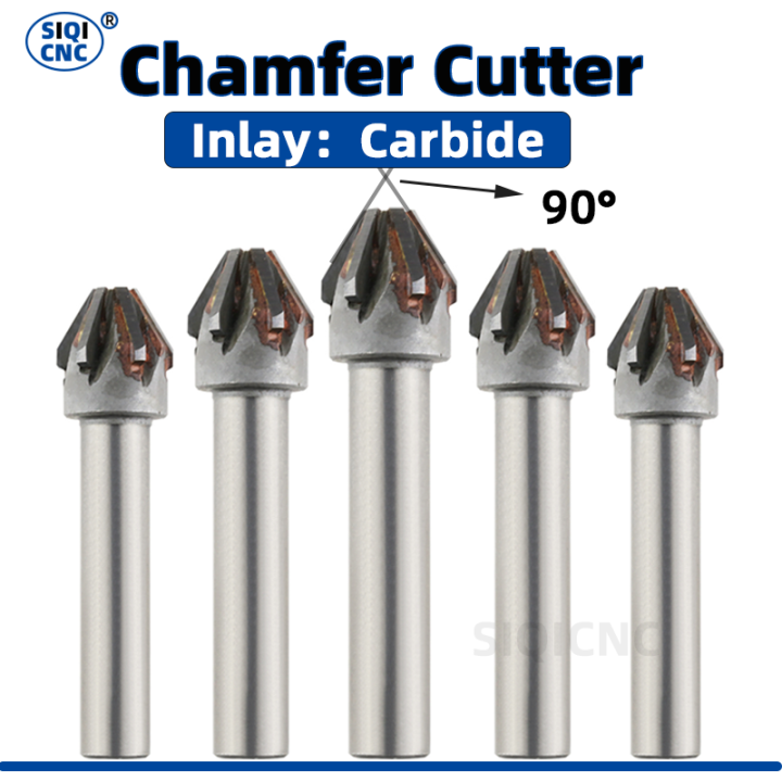 TCTstraight Handle Chamfering Milling Tool YG8Welded Tungsten