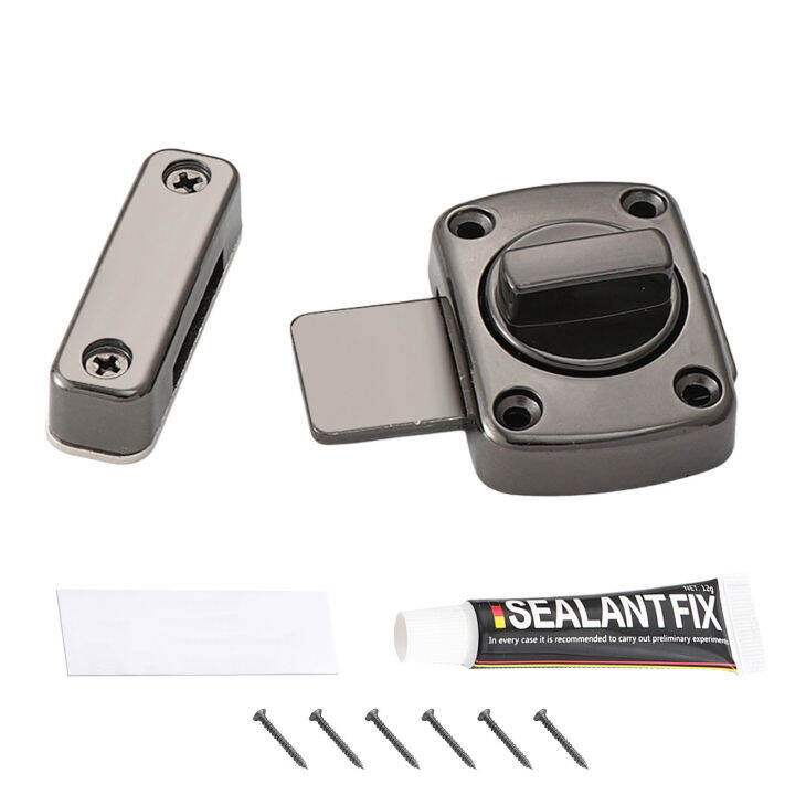 Gate Latch Bolt Latch Rotate Bolt Bathroom Latch Security Door Slide