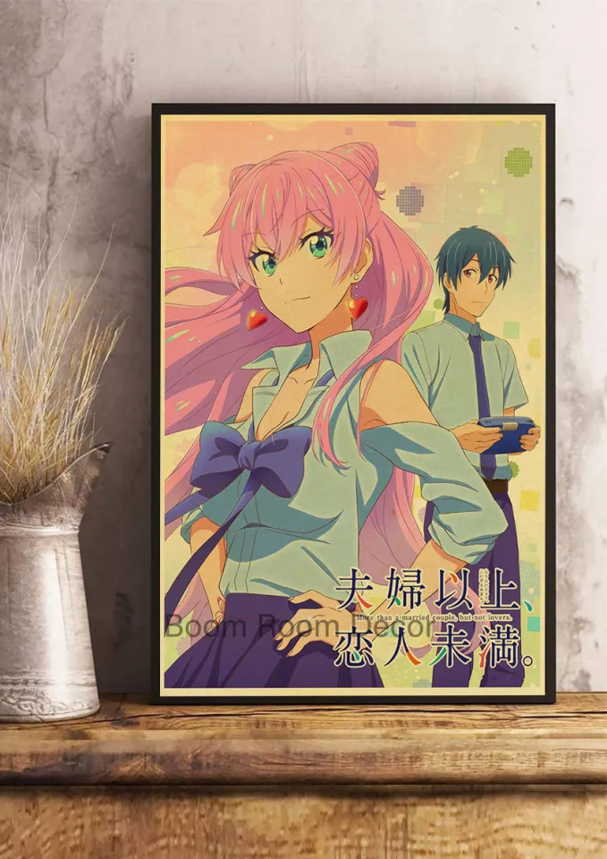 Anime Mirai Nikki Poster Kraft Paper Prints Future Diary Yuno Gasai Vintage  Home Room Cafe Bar Art Wall Decor Aesthetic Painting