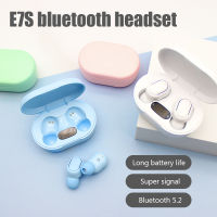 [BFDE]E7S TWS โฟนบลูทูธหูฟังหู9D หัวตัดเสียงรบกวน Headphone Stereo พร้อมไมโครโฟนสปอร์ตบลูทูธไร้สาย