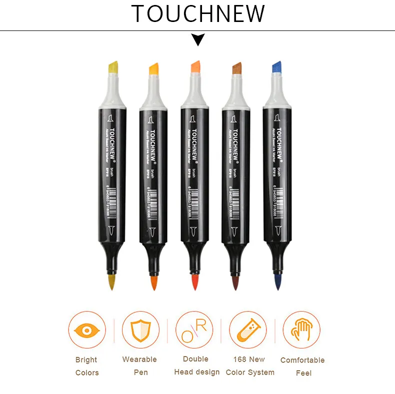 Touchnew Markers Art Marker  Alcohol Based Markers Manga